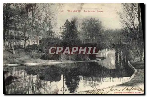 Cartes postales Toulouse Le Jardin Royal