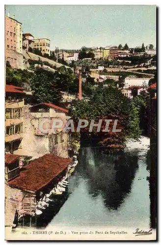 Cartes postales Thiers Vue Prise Du Pont De Seychalles