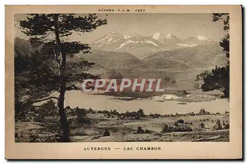 Cartes postales Auvergne Lac Chambon