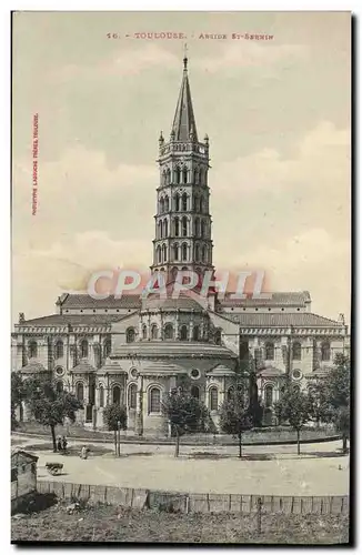 Cartes postales Toulouse Abside St Sernin