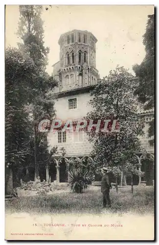 Cartes postales Toulouse Tour Et Cloitre du musee