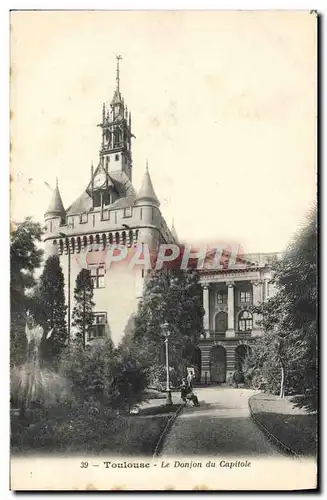 Cartes postales Toulouse Le Donjon Du Capitole