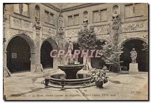 Cartes postales Toulouse Le Musee Ancien Couvent Des Augustins Le petit cloitre