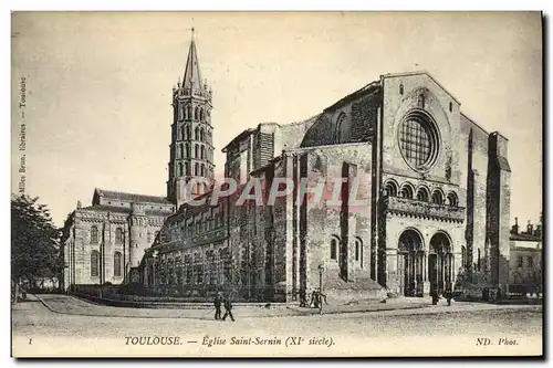 Cartes postales Toulouse Eglise Saint Sernin