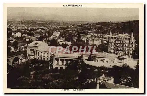 Cartes postales Royat Le Casino