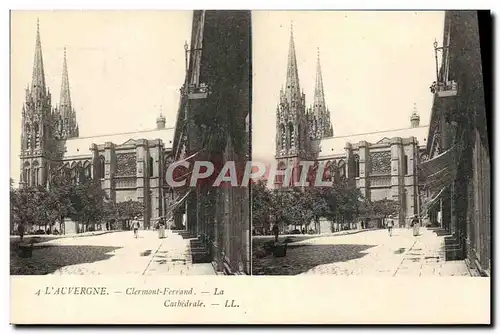 Cartes postales L&#39Auvergne Clermont Ferrand Carhedrale