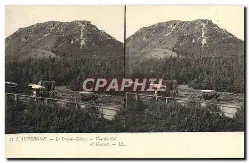 Cartes postales L&#39Auvergne Puy de Dome Vue du col de Ceyssat