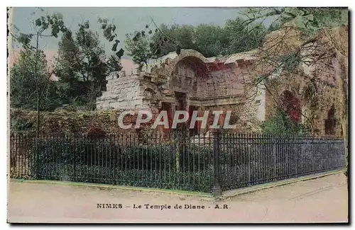 Cartes postales Nimes Le Temple de Dlane