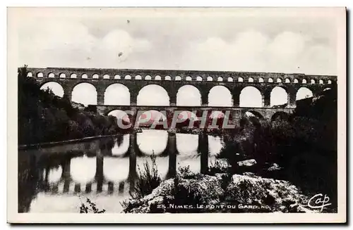 Cartes postales Nimes Le Pont Du Gard