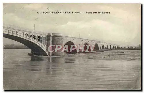 Cartes postales Pont Saint Esprit Pont Sur Le Rhone