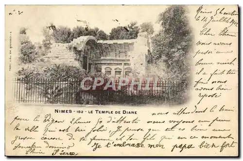 Cartes postales Nimes Le Temple De Diane