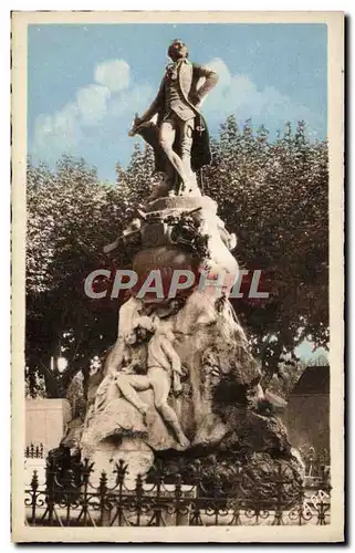 Cartes postales Ales Statue De Florian