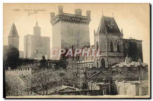 Cartes postales Uzes Tours Du Duche