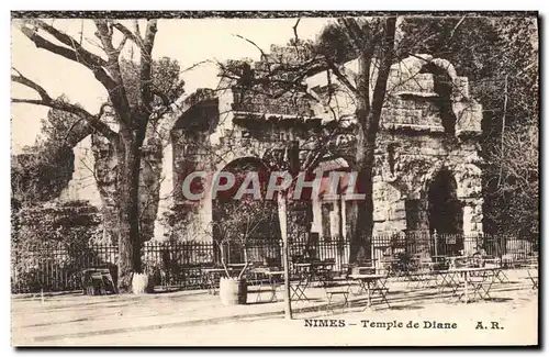 Cartes postales Nimes Temple De Diane