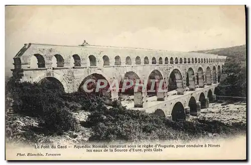 Cartes postales Le Pont Du Gard Aqueduc Romain