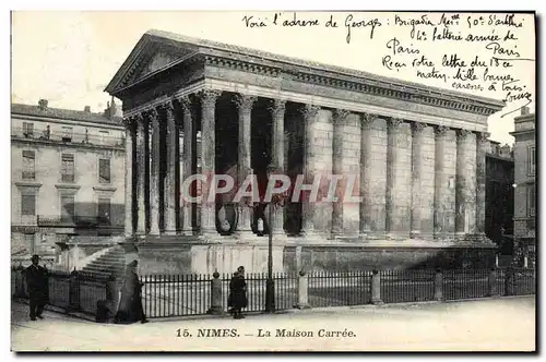 Cartes postales Nimes La Maison Carree