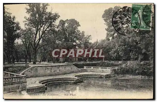 Cartes postales Nimes La Fontaine