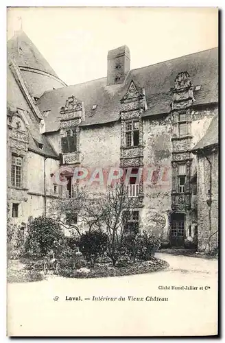Cartes postales Laval Interieur Du Vieux Chateau