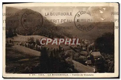 Cartes postales La Bourboule Vallee De Vendeix