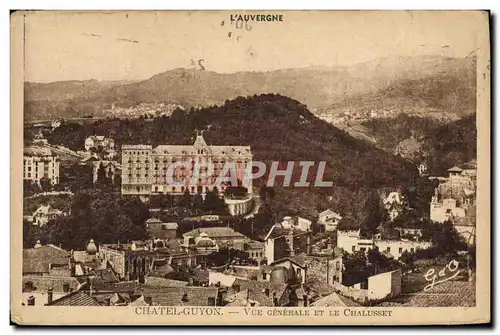 Cartes postales Chatelguyon Vue Generale Et Le Chalusset