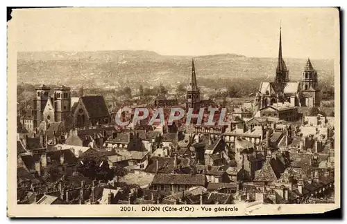 Cartes postales Dijon Vue Generale