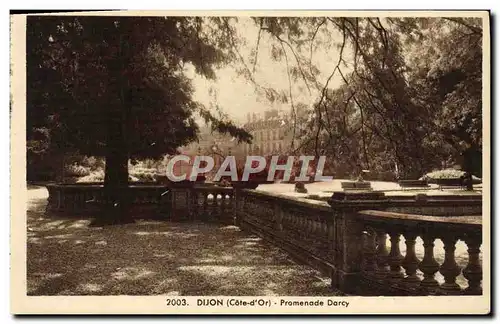 Cartes postales Dijon Promenade Darcy