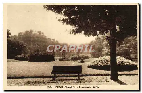 Cartes postales Dijon Promenade Darcy