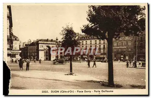 Cartes postales Dijon Place Darcy Porte Guillaume