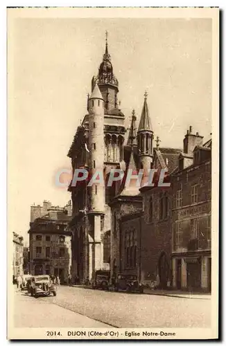 Cartes postales Dijon Eglise Notre Dame