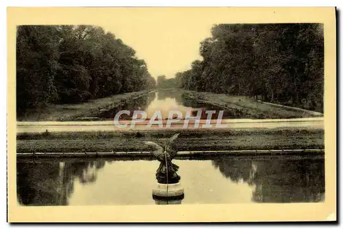 Ansichtskarte AK Chateau De Fontainebleau Le canal