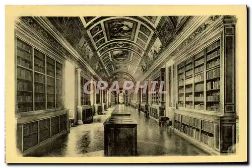 Cartes postales Chateau De Fontainebleau Galerie de Diane ou bibliotheque