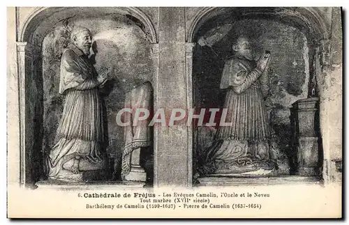Cartes postales Cathedrale De Frejus Les Eveques Camelin L'oncle et le neveu