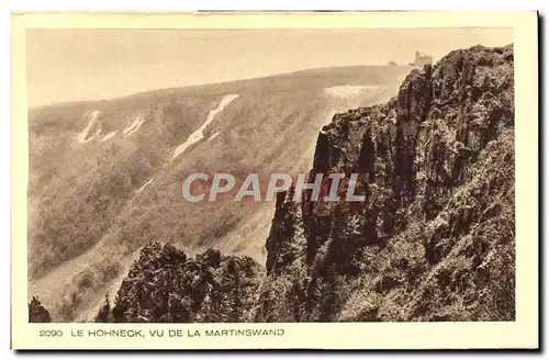 Cartes postales Le Hohneck Vu De La Martinswand