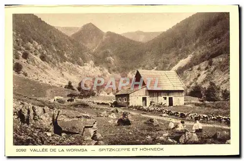 Cartes postales Vallee de la Wormsa Spitzkoepfe et le Hohneck