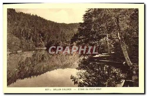 Ansichtskarte AK Ballon D&#39Alsace Etang Du Petit Haut