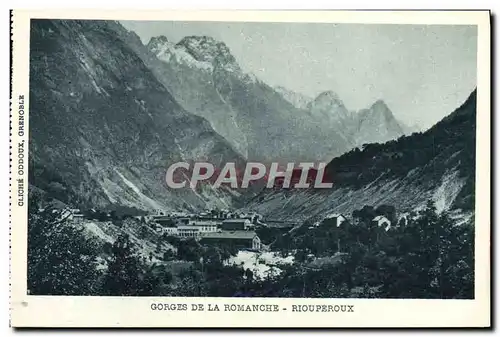 Cartes postales Gorges De La Romanche Riouperoux