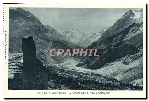 Ansichtskarte AK Vallee D&#39Arene Et La Montagne Des Agneaux