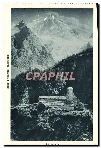 Cartes postales La Meije