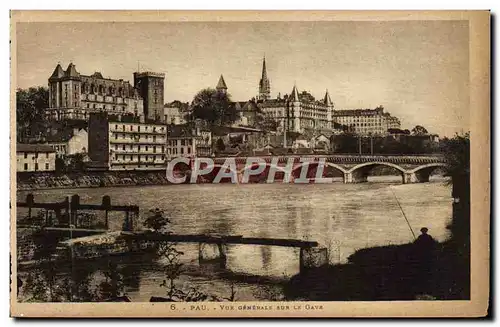 Cartes postales Pau Vue generale sur le Gave