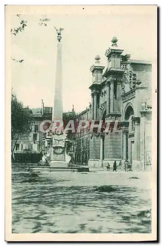 Ansichtskarte AK Aix En Provence Place Des Precheurs Eglise Sainte Madeleine