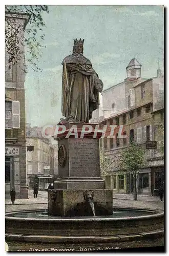 Cartes postales Aix En Provence Statue du Roi Rene