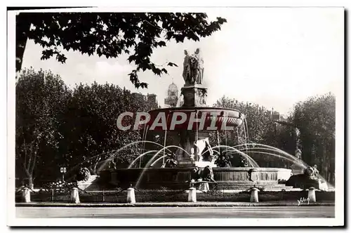 Cartes postales moderne Aix En Provence La Grande Fontaine