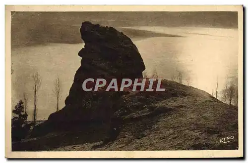 Cartes postales Lac D&#39Issarles Le Sphinx A Contre Jour