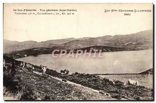 Cartes postales Lac D&#39Issarles Vue Generale