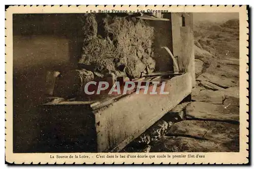 Ansichtskarte AK Cevennes La source de la Loire