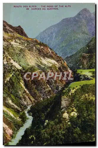 Cartes postales Route Des Alpes Gorges Du Queyras