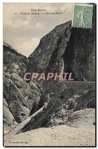 Cartes postales Les Alpes Vallee Du Queyras La Nouvelle Route