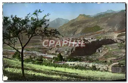 Moderne Karte Montdauphin Vue Generale Et Le Guil