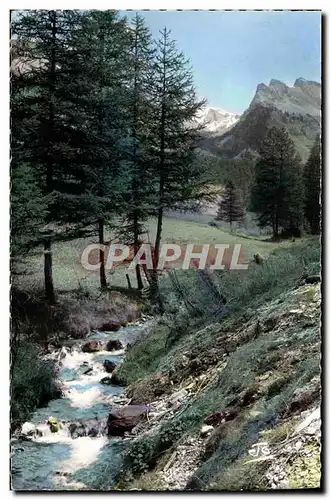 Cartes postales moderne Alpes Pittoresques Le Petit Ruisseau