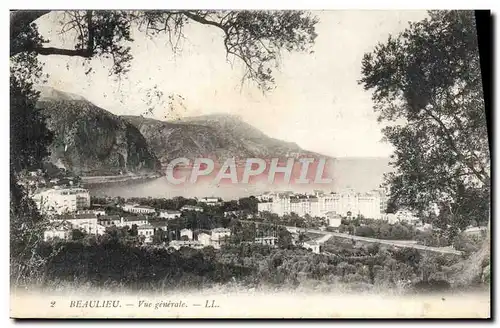 Cartes postales Beaulieu Vue Generale